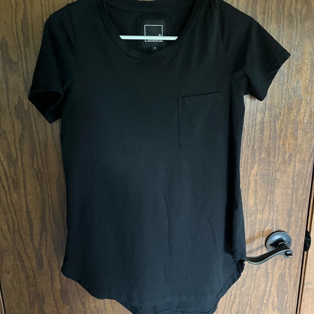 Classic Black Short Sleeve Tee